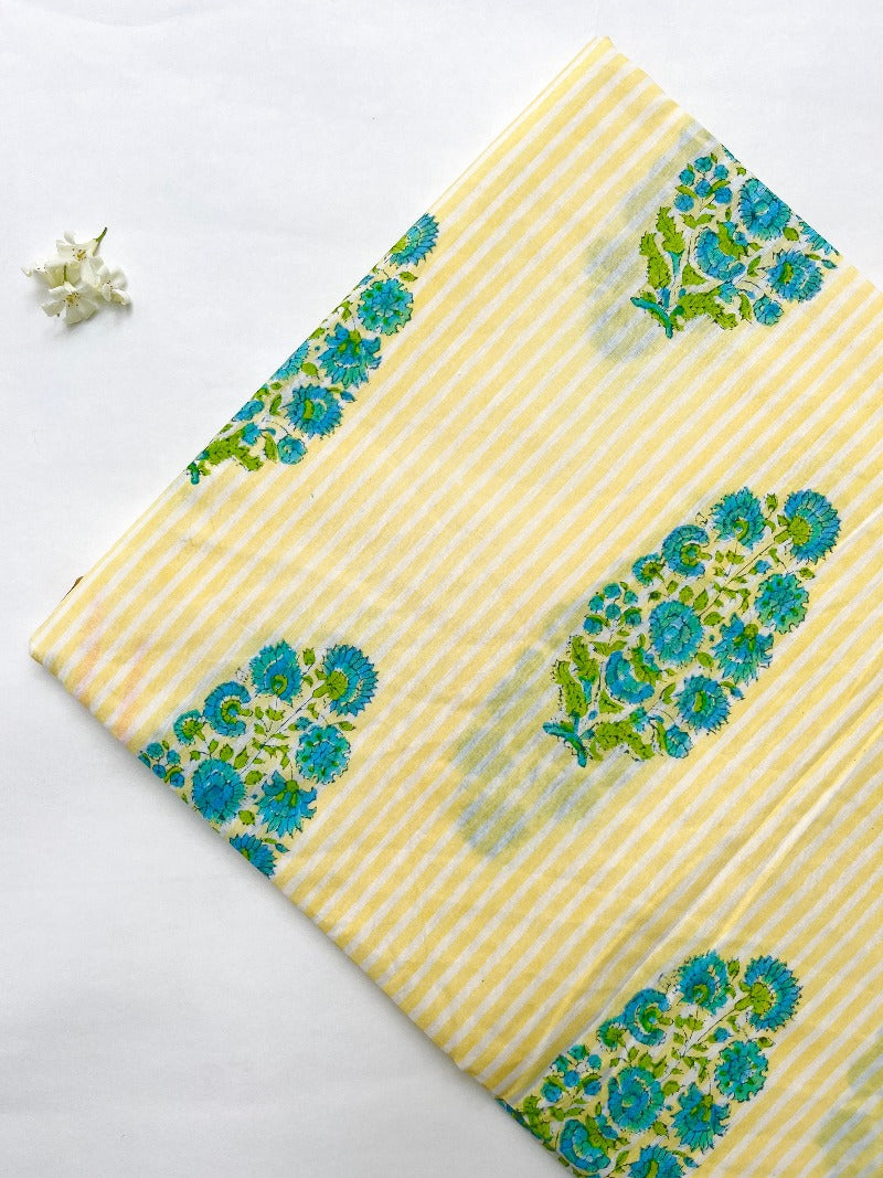 Cotton Block Printed Fabrics