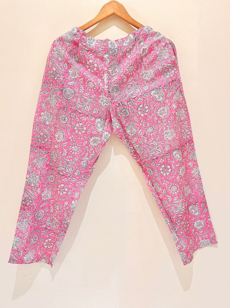 Pink Floral Jaal Printed Co-ord Set