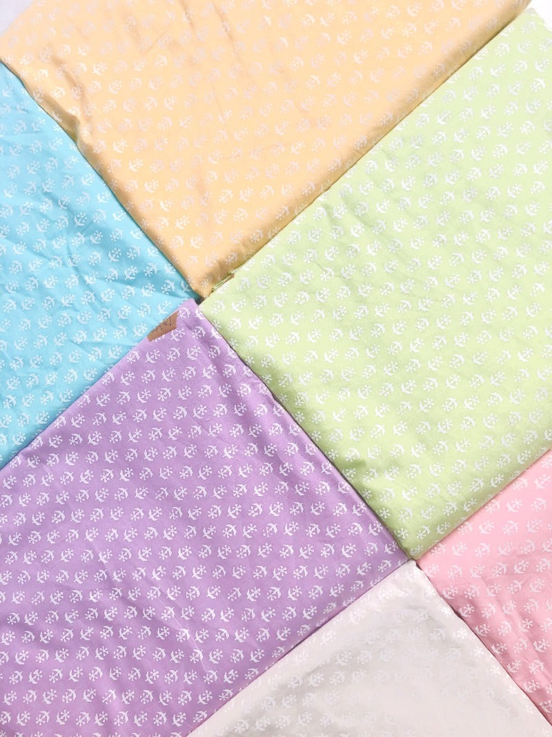 Cotton Block Printed Fabrics