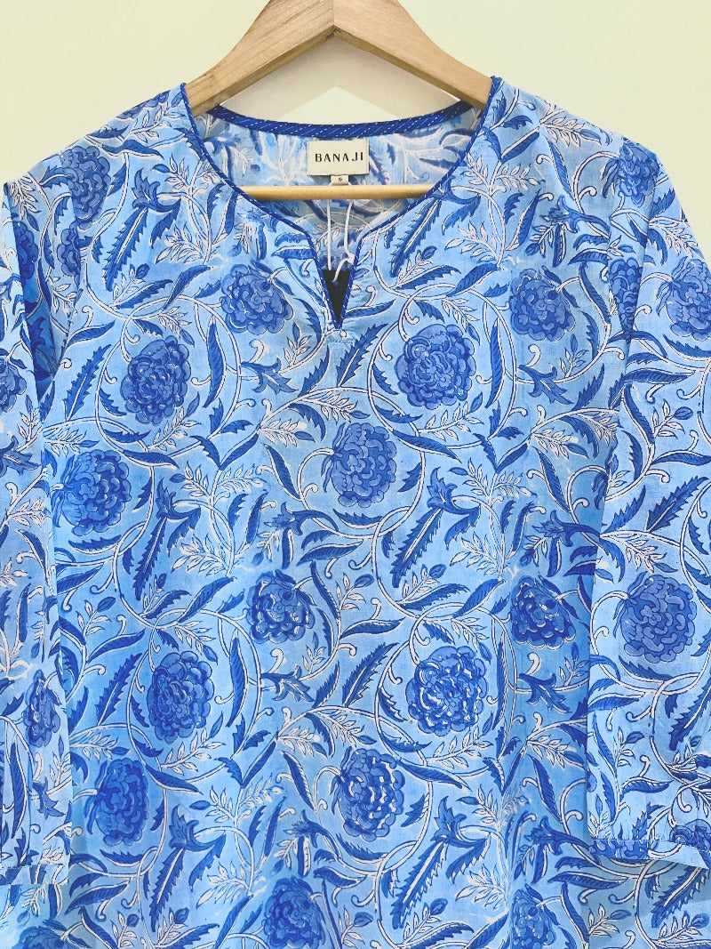 Printed Cotton Short Kurti