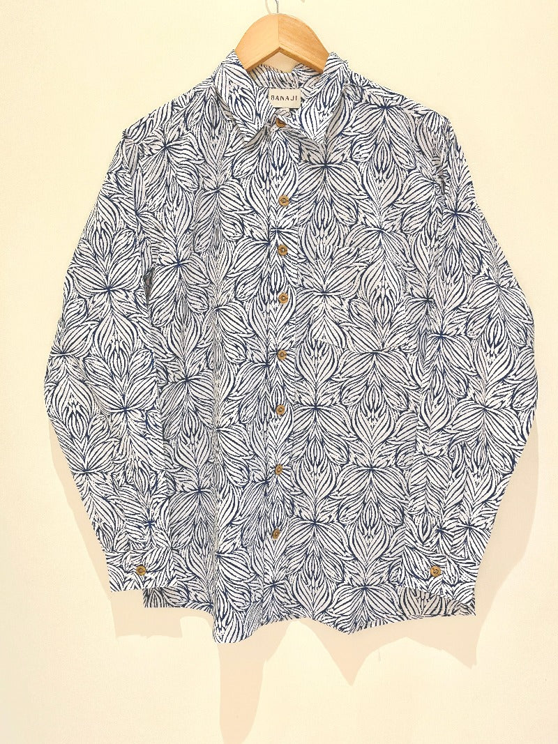 COTTON PRINTED FULL SLEEVE SHIRT