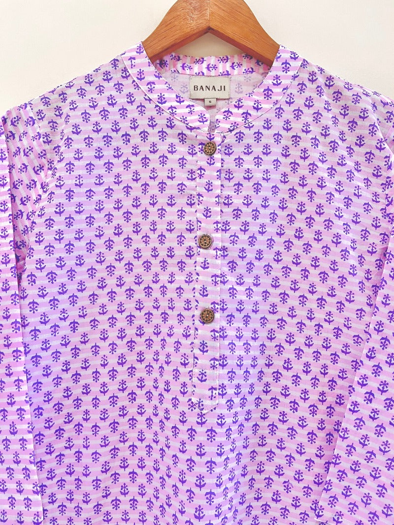 Block Printed Cotton Tunic