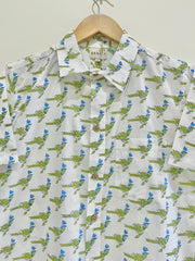 Cotton Printed Half Sleeve Shirt