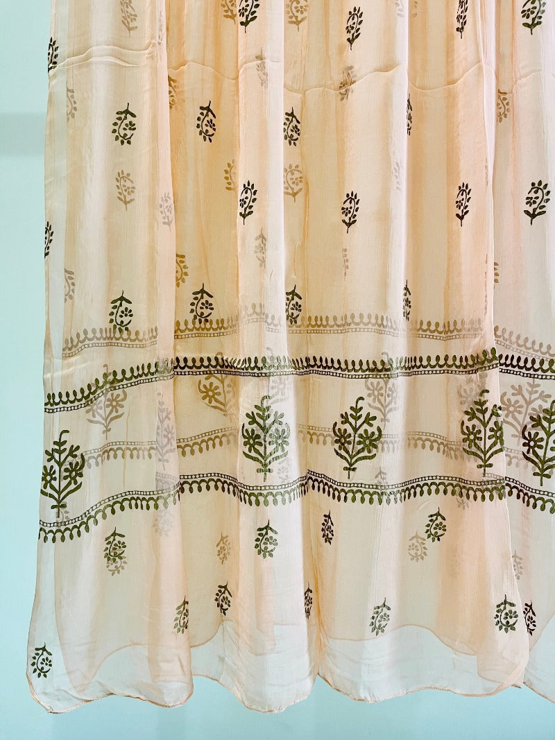 Chiffon Gold Printed Dupattas