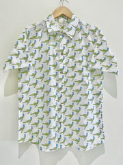 Cotton Printed Half Sleeve Shirt