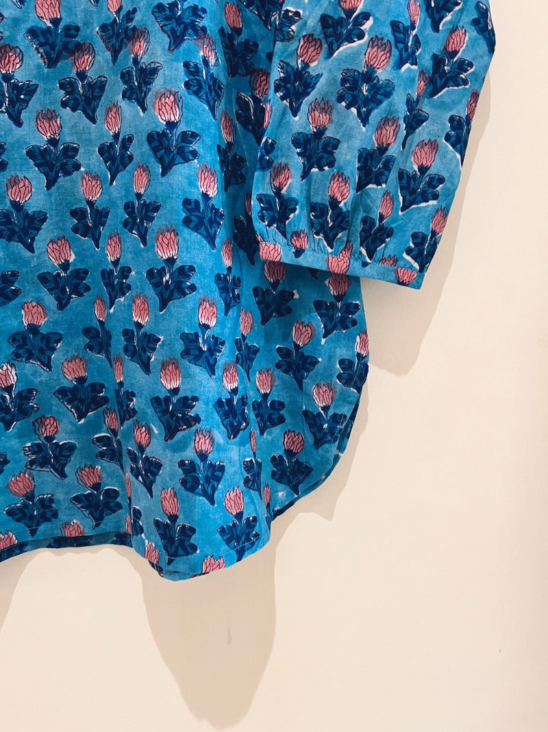 Printed Cotton Short Kurti