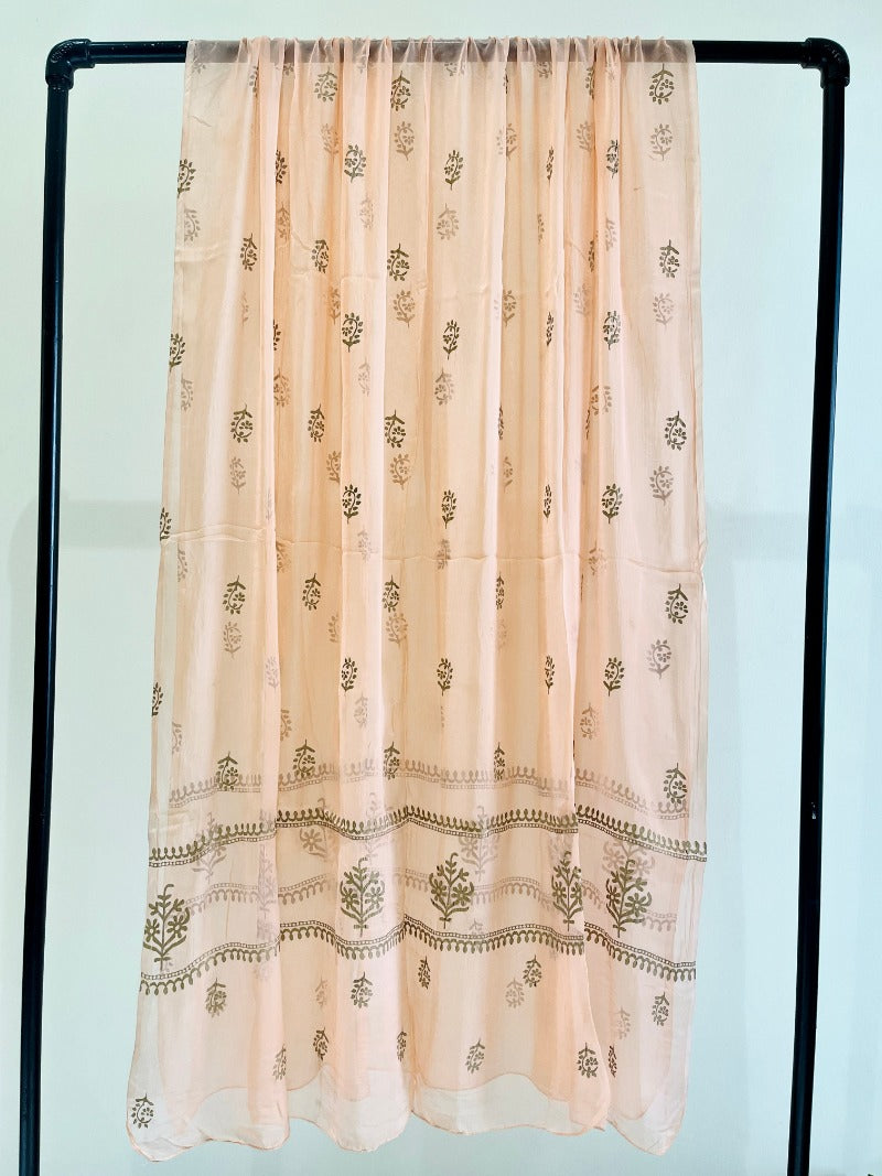 Chiffon Gold Printed Dupattas