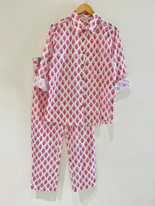 Pink Buti Printed Co-Ord Set