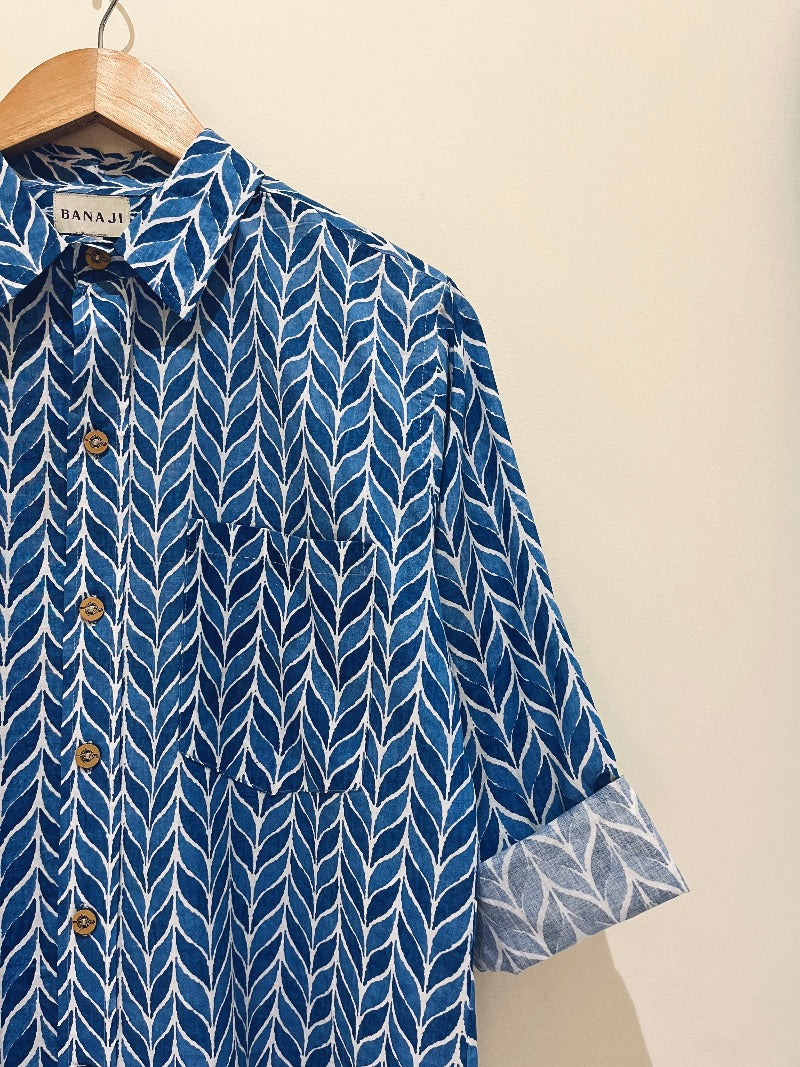 COTTON PRINTED FULL SLEEVE SHIRT