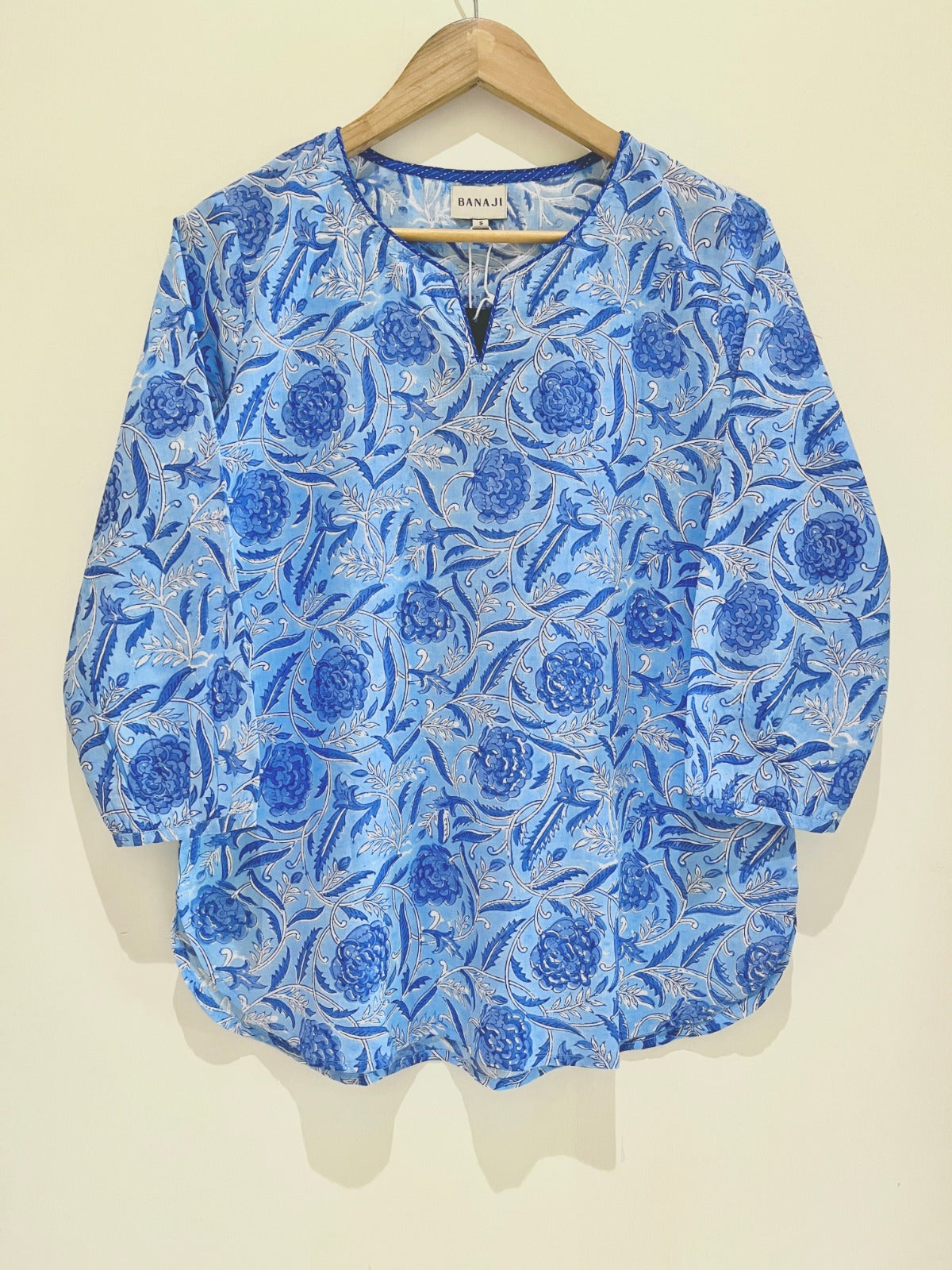 Printed Cotton Short Kurti