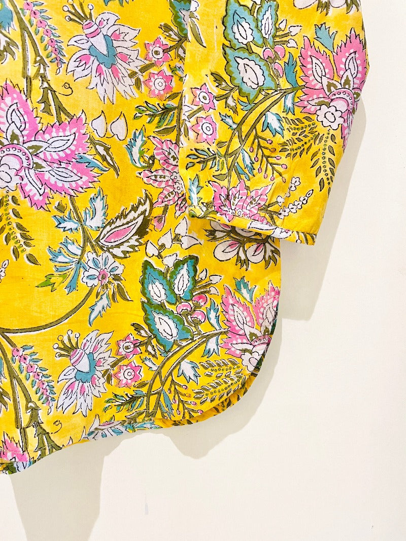 Printed Cotton Short Kurti