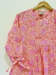 Block Printed Short Top