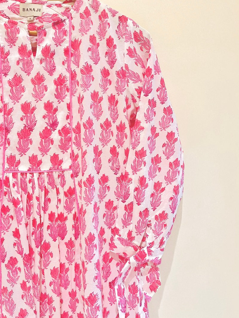 Block Printed Cotton Short Top