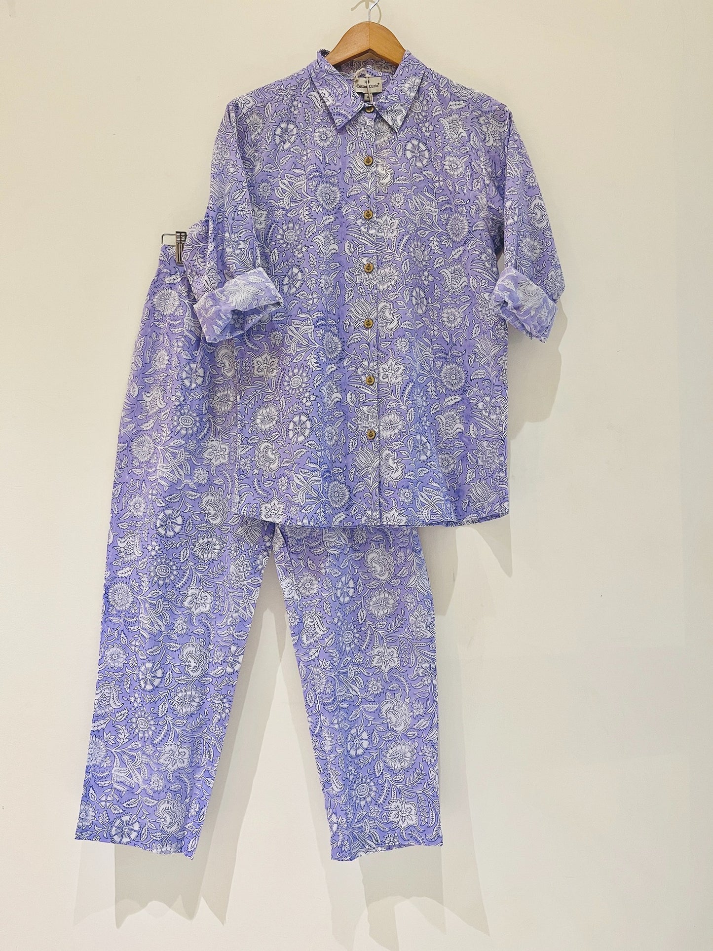 Lavender Printed Co-Ord Set