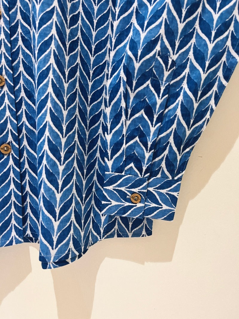 COTTON PRINTED FULL SLEEVE SHIRT