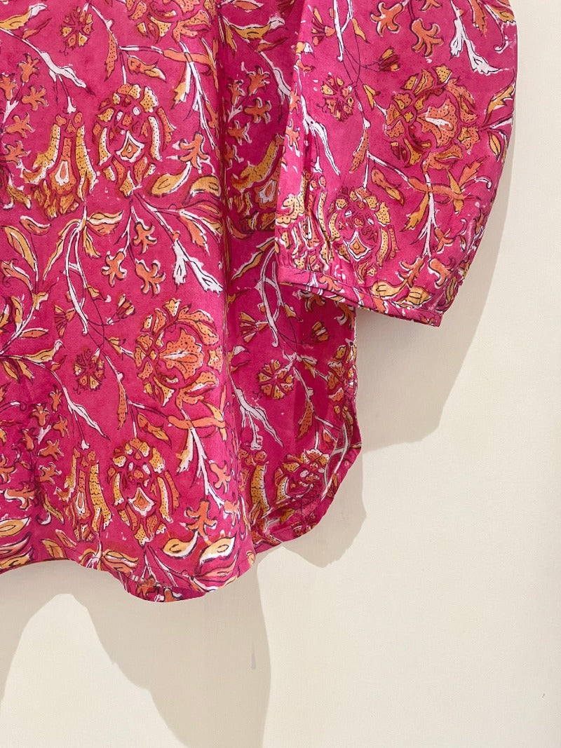 Printed Cotton Short Kurti