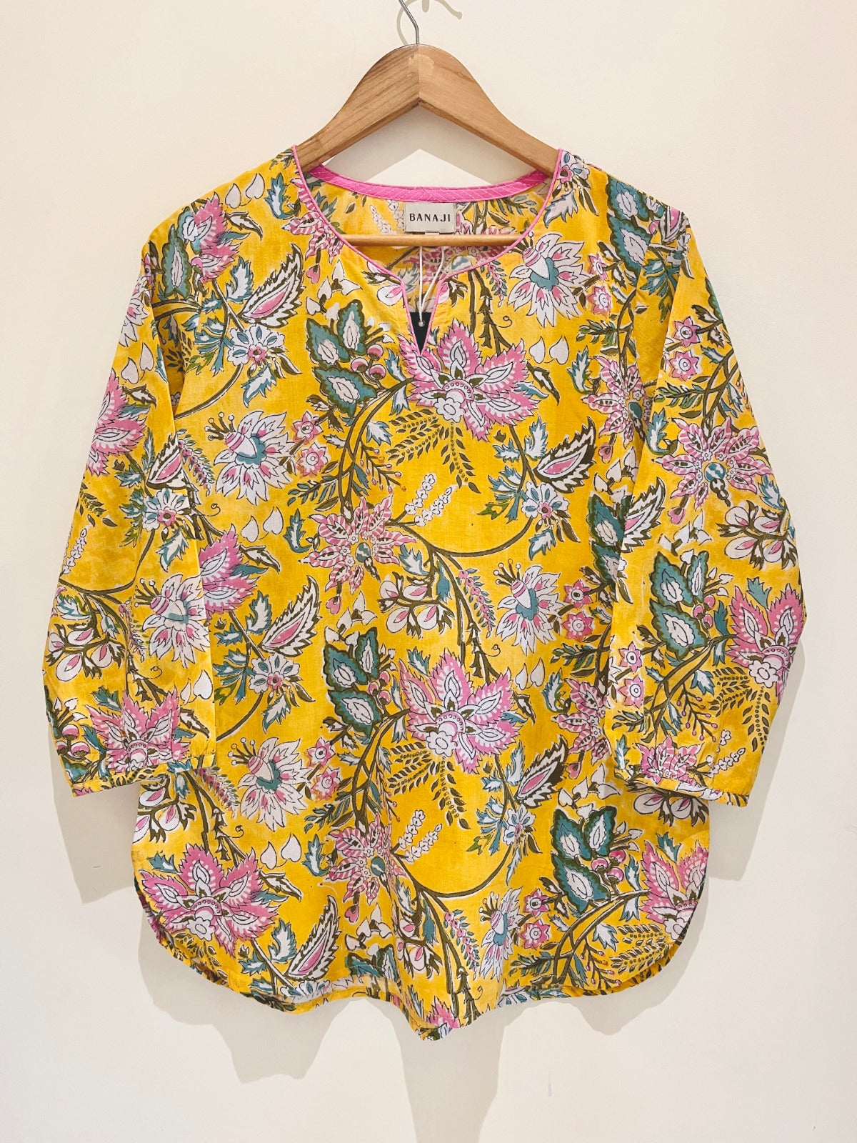 Printed Cotton Short Kurti