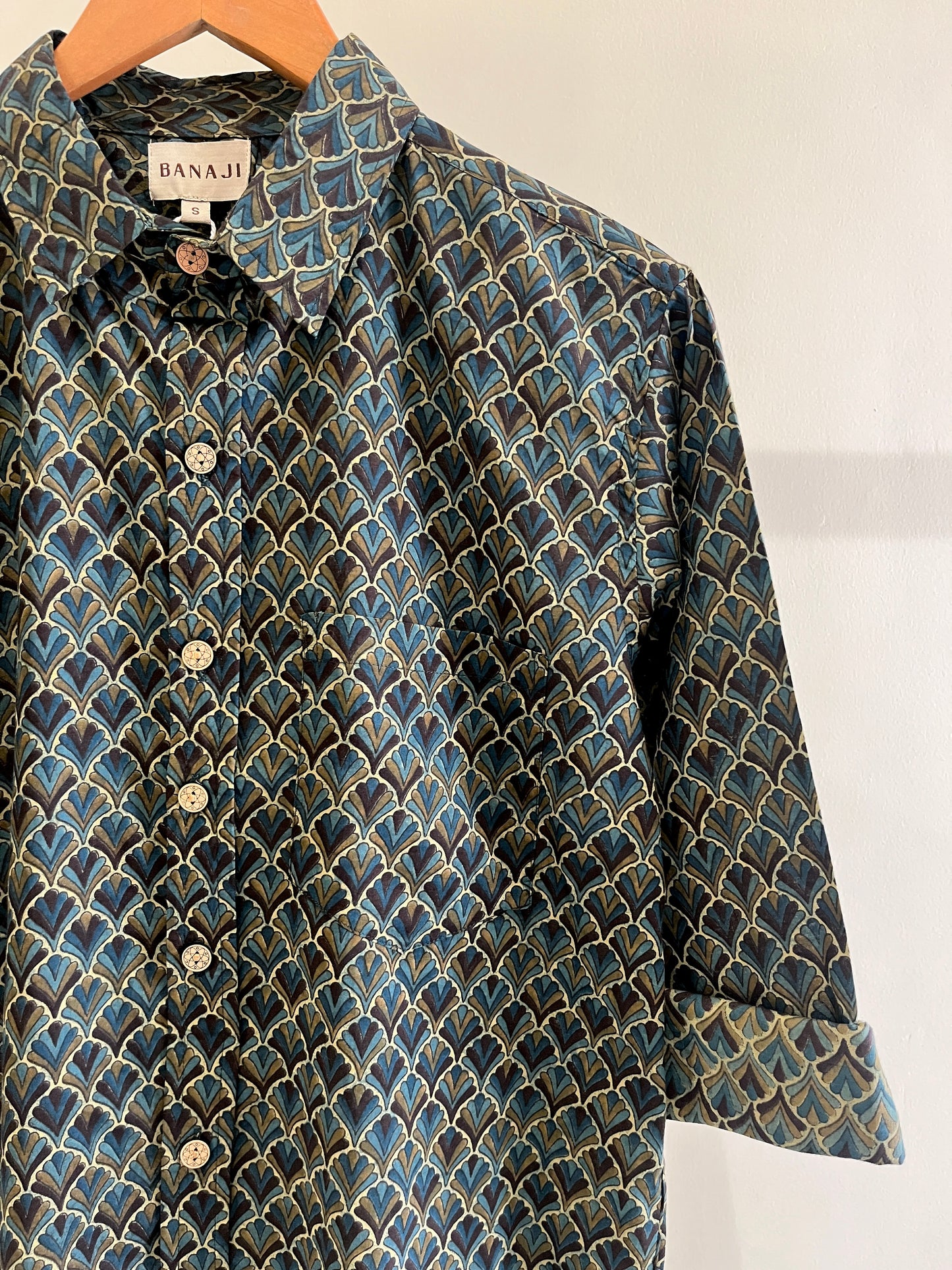 COTTON PRINTED FULL SLEEVE SHIRT