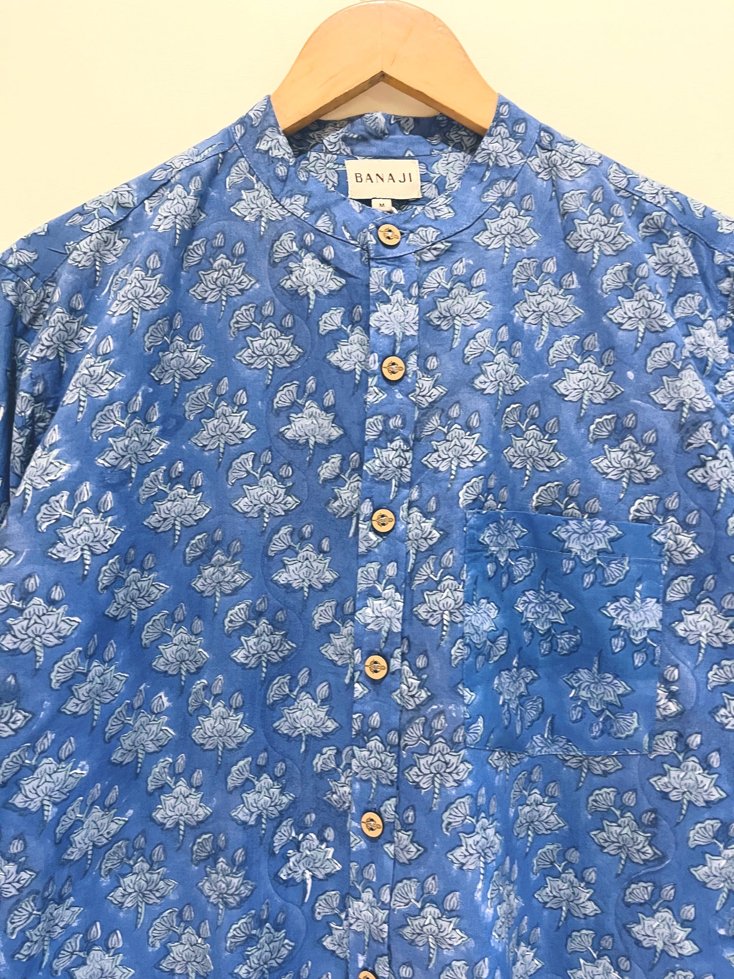 COTTON PRINTED FULL SLEEVE SHIRT