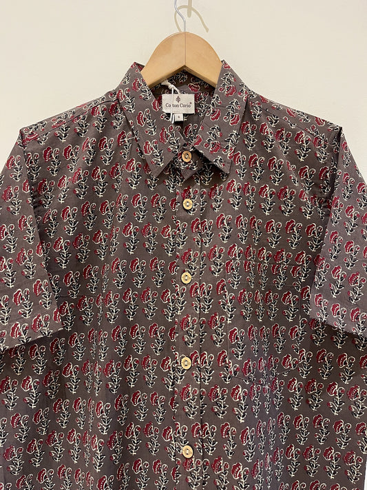 Cotton Printed Half Sleeve Shirt