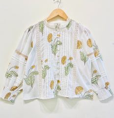 Dandelion Dream Lace Cotton Top - Pre-Order