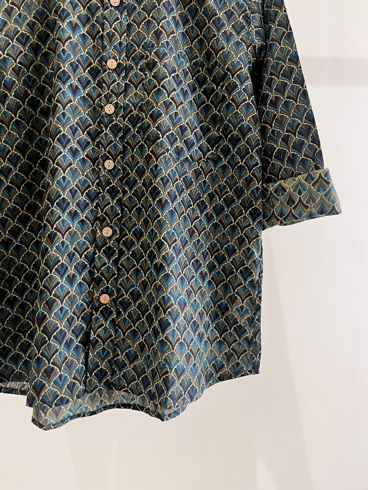 COTTON PRINTED FULL SLEEVE SHIRT