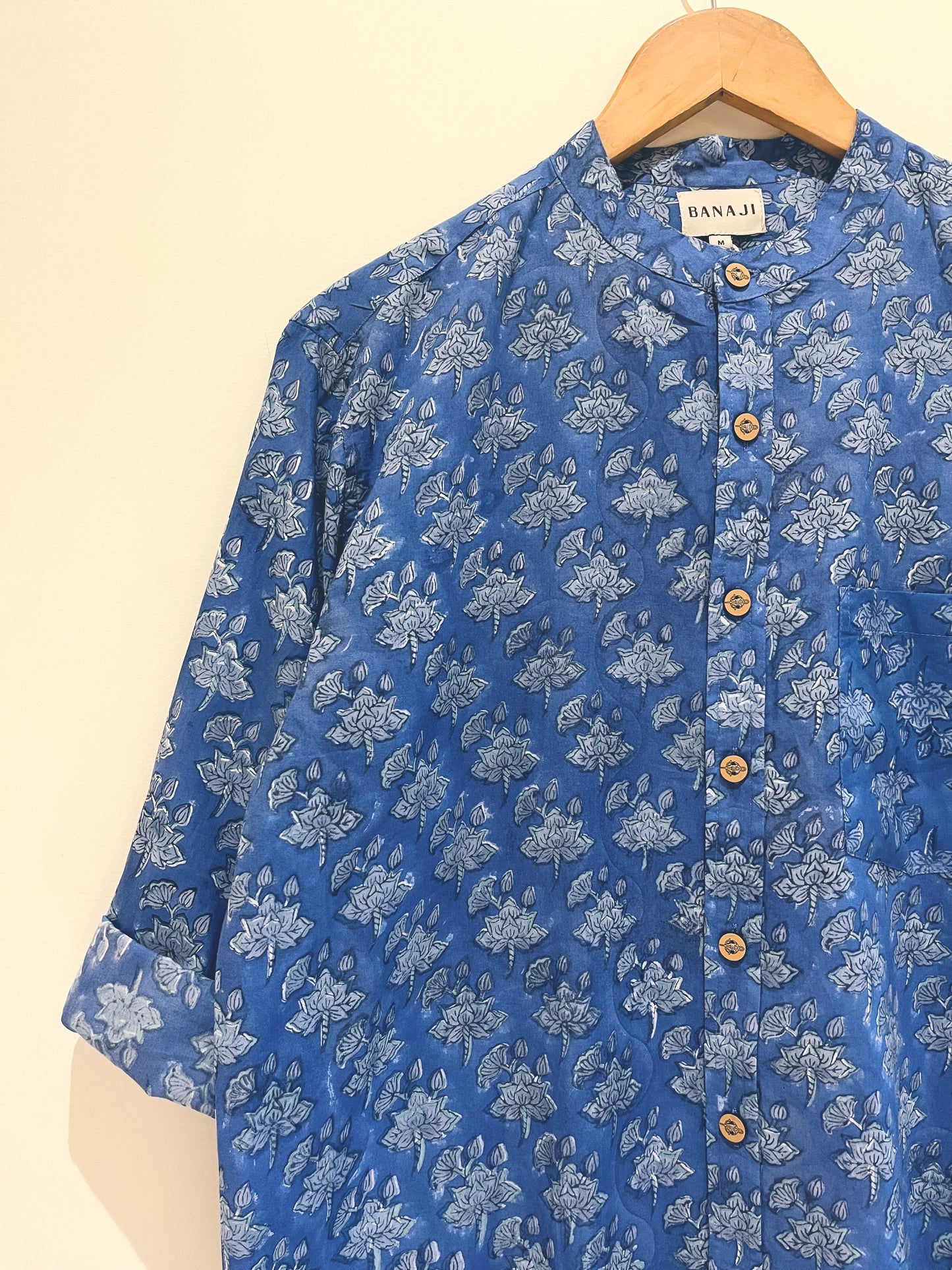 COTTON PRINTED FULL SLEEVE SHIRT