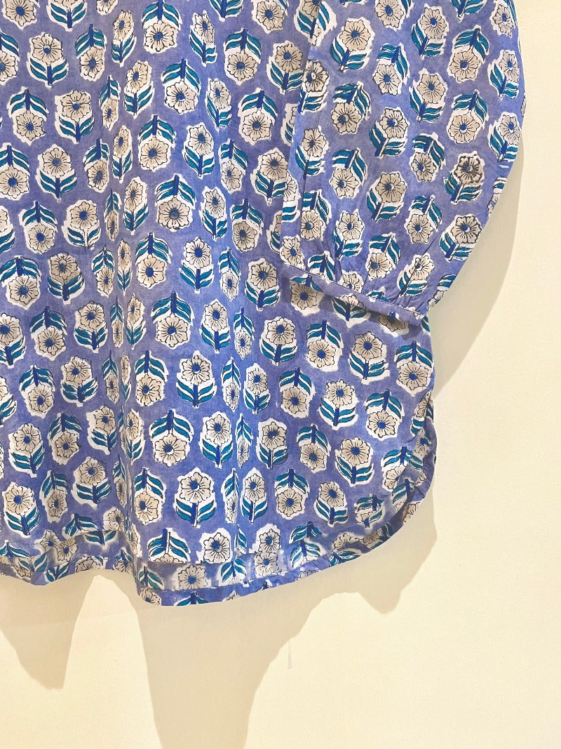 Block Printed Short Kurti