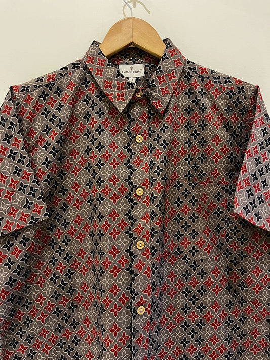 Cotton Printed Half Sleeve Shirt