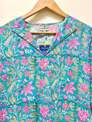 Aqua Petal Co-ord Set