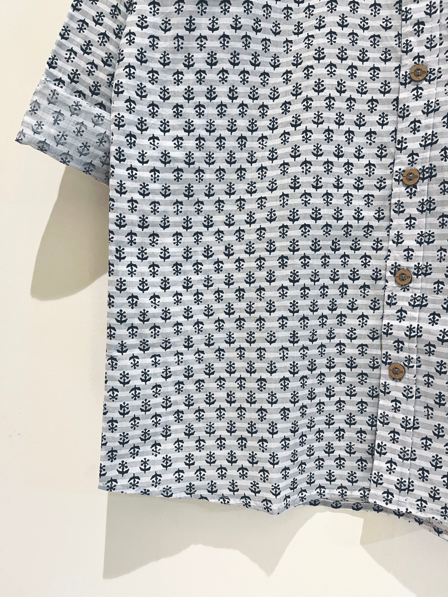 COTTON PRINTED FULL SLEEVE SHIRT