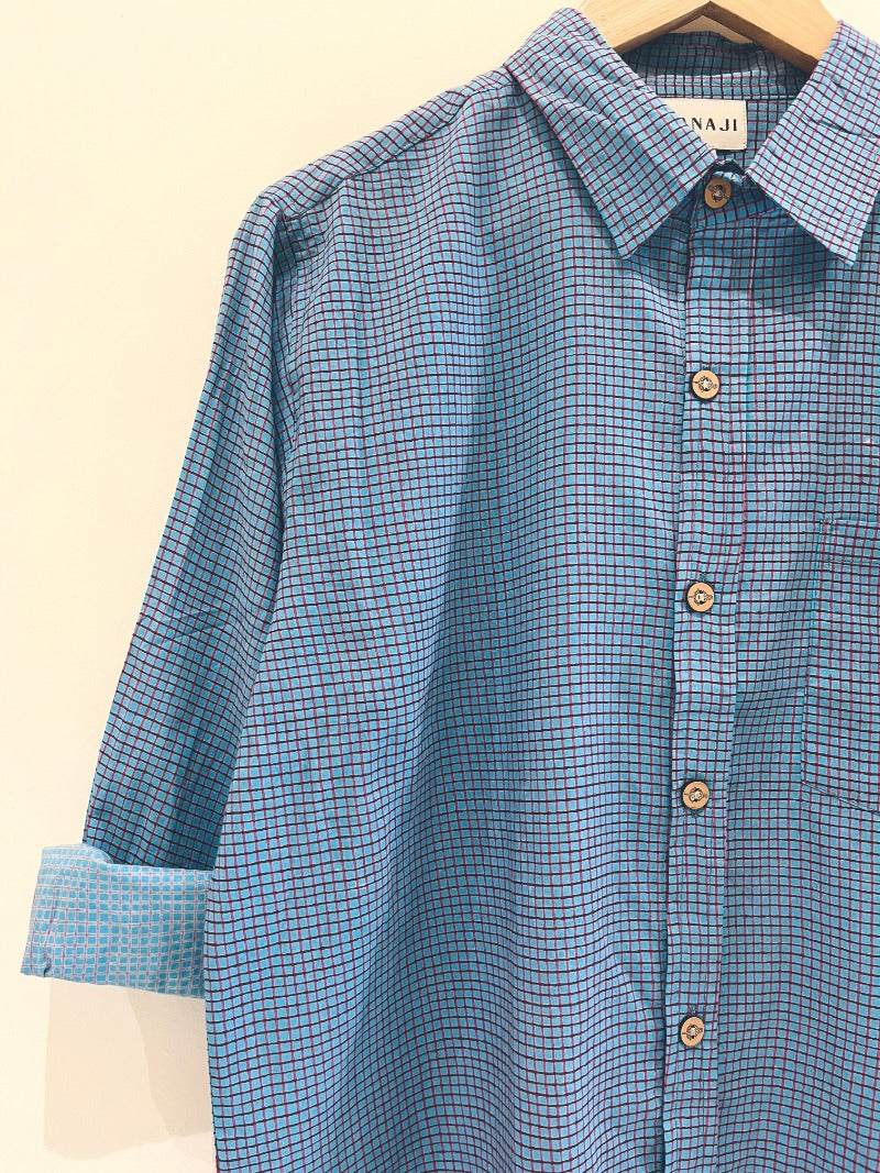 COTTON PRINTED FULL SLEEVE SHIRT