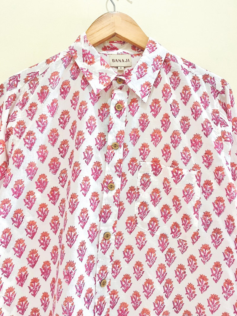 COTTON PRINTED FULL SLEEVE SHIRT