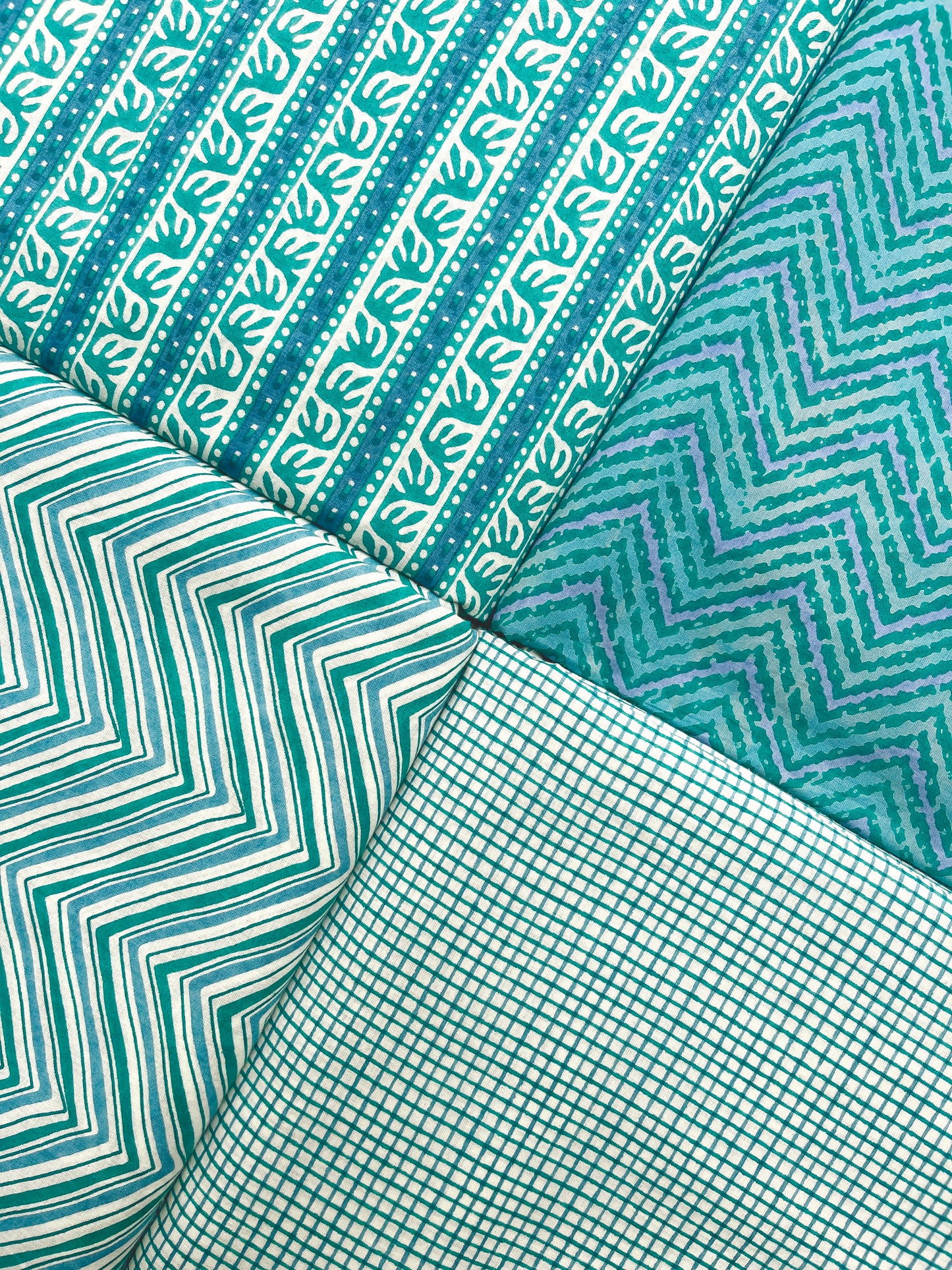 Cotton Block Printed Fabrics