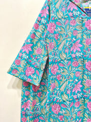 Aqua Petal Co-ord Set