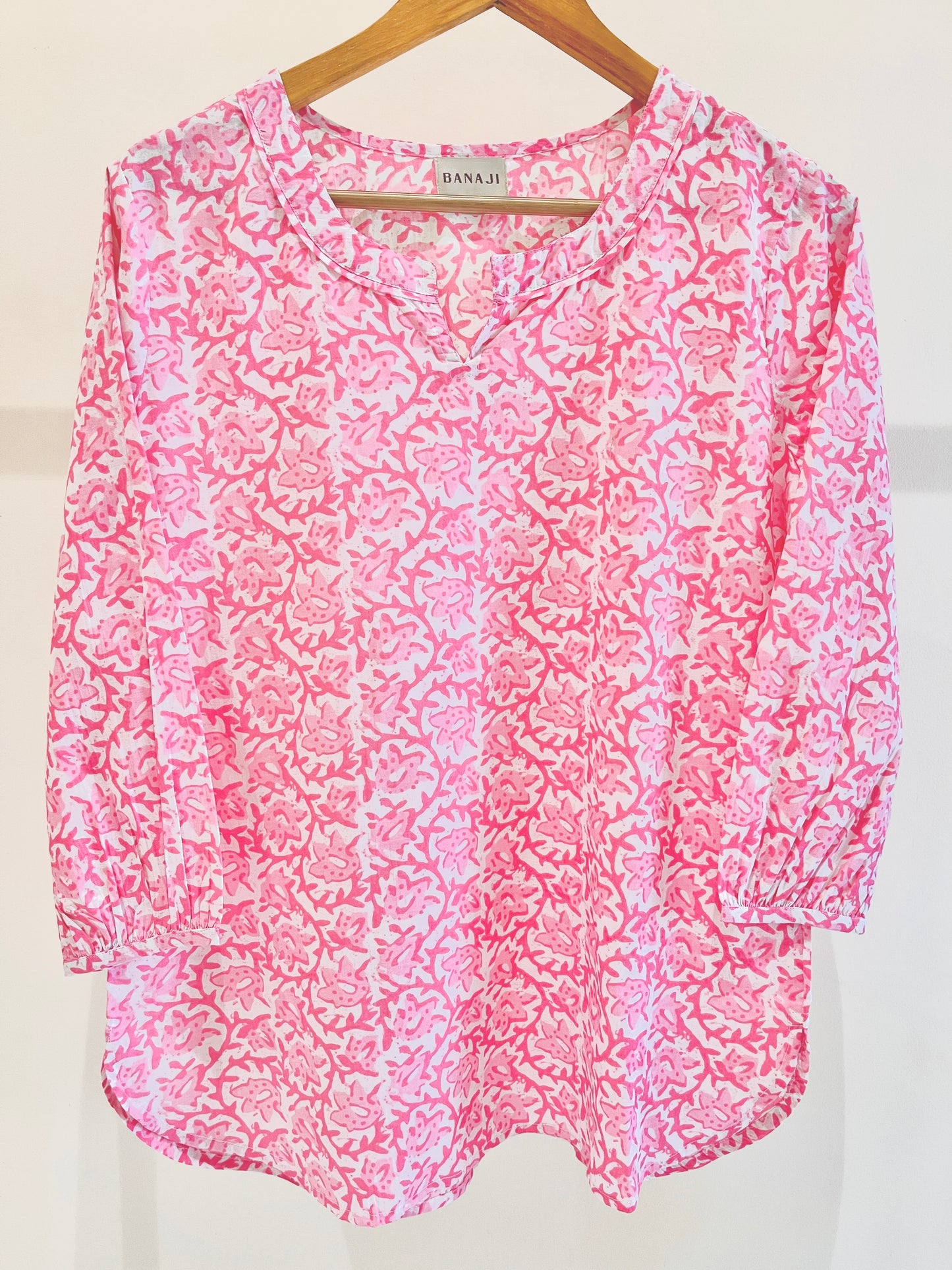 Printed Cotton Short Kurti