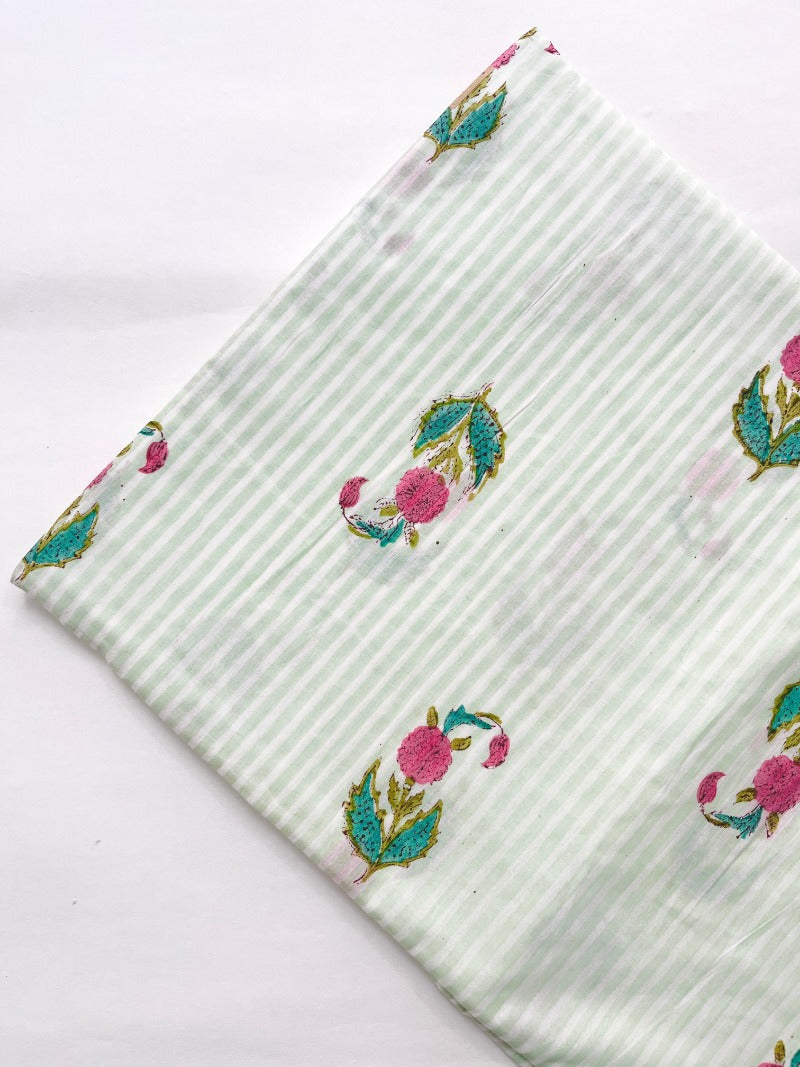 Cotton Block Printed Fabrics