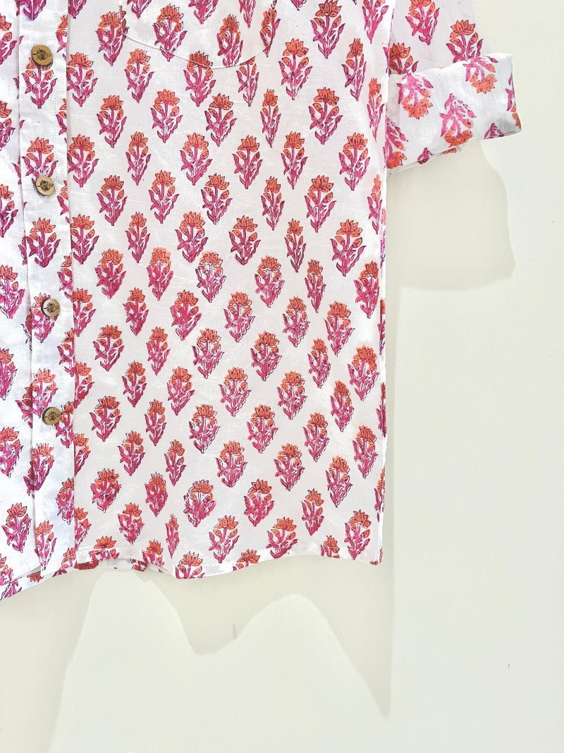 COTTON PRINTED FULL SLEEVE SHIRT
