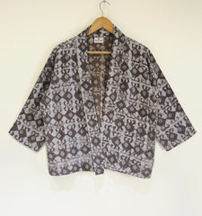 Dabu Printed Shrug