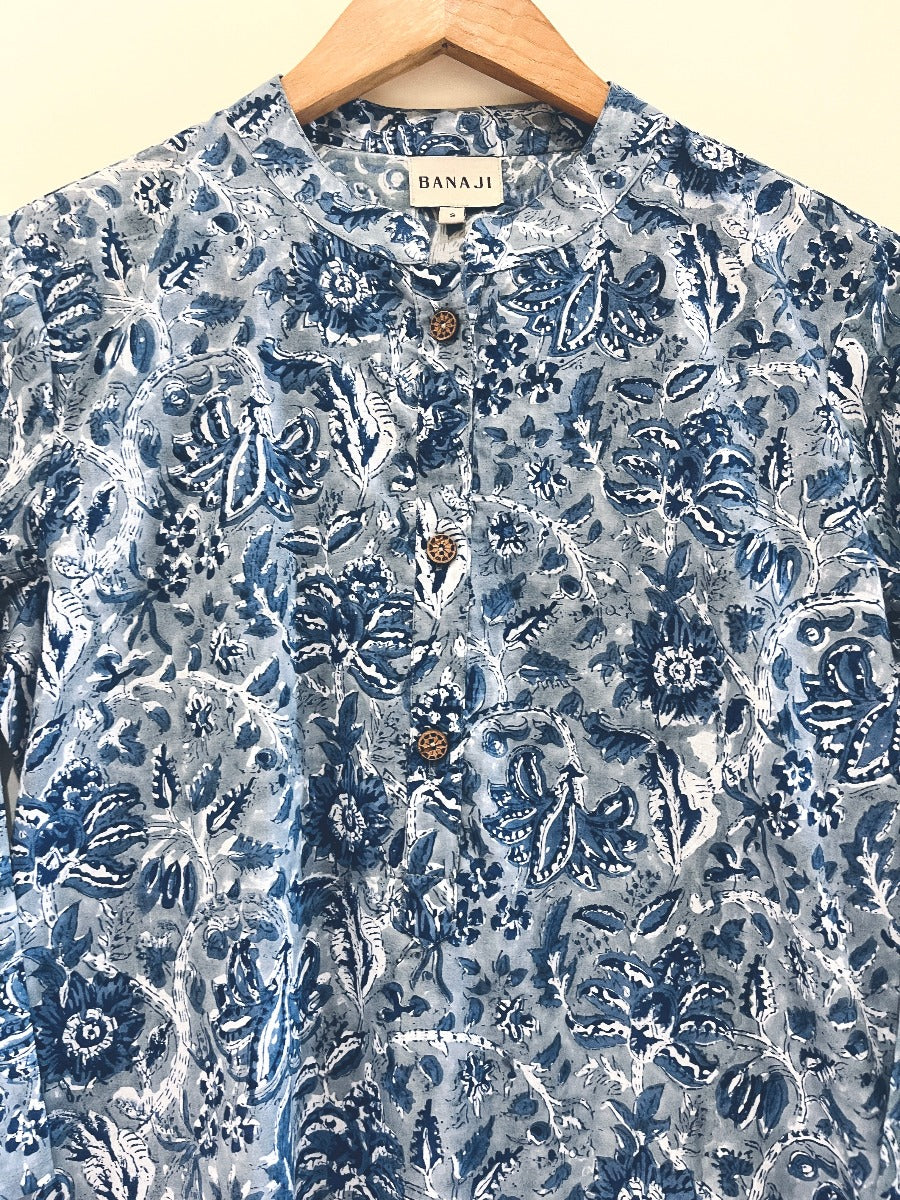 Block Printed Cotton Tunic