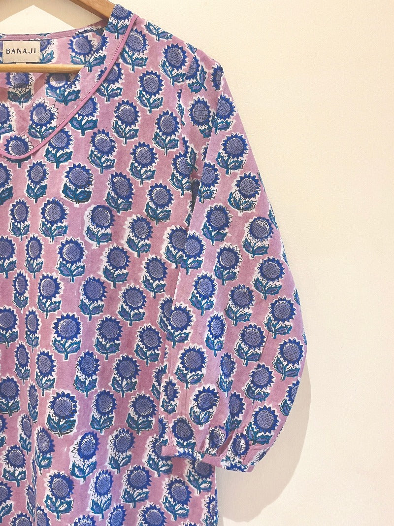 Block Printed Short Kurti