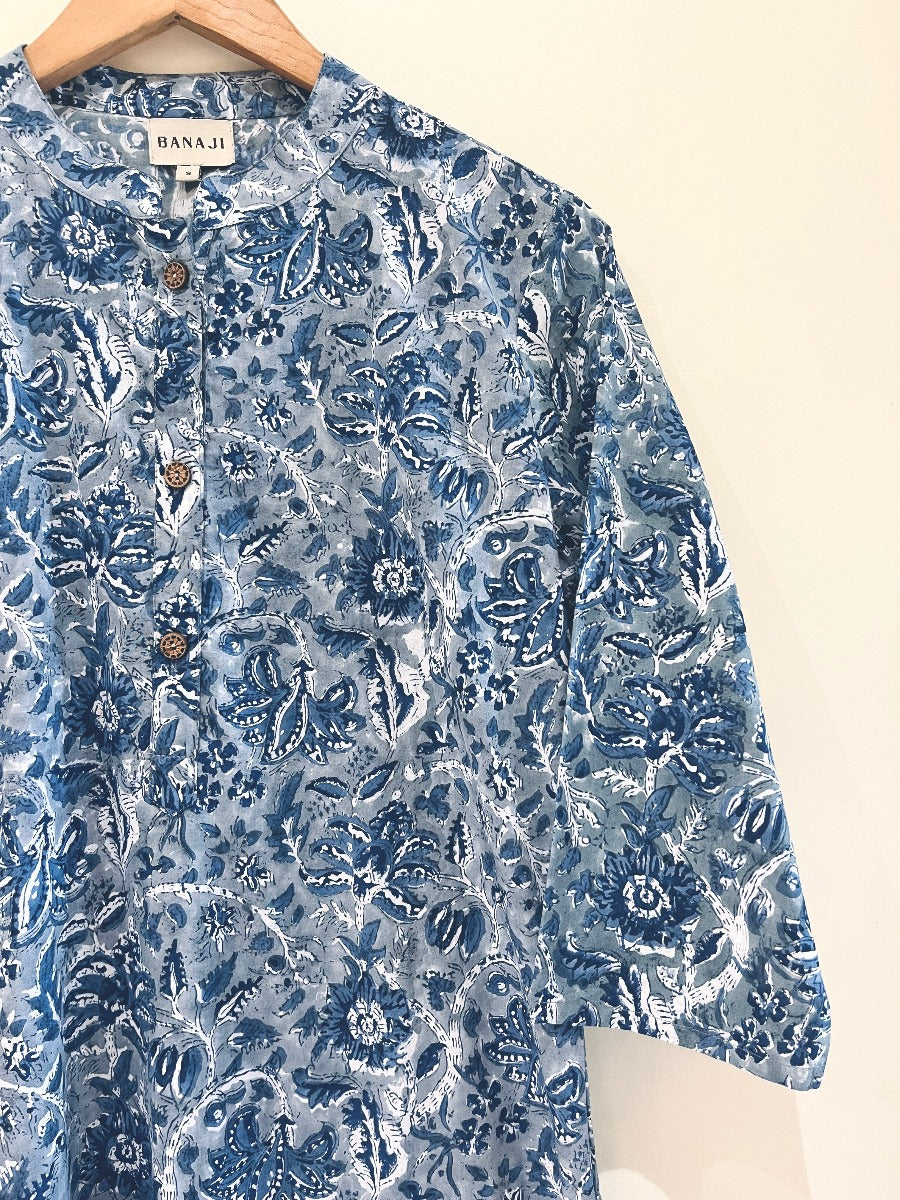 Block Printed Cotton Tunic