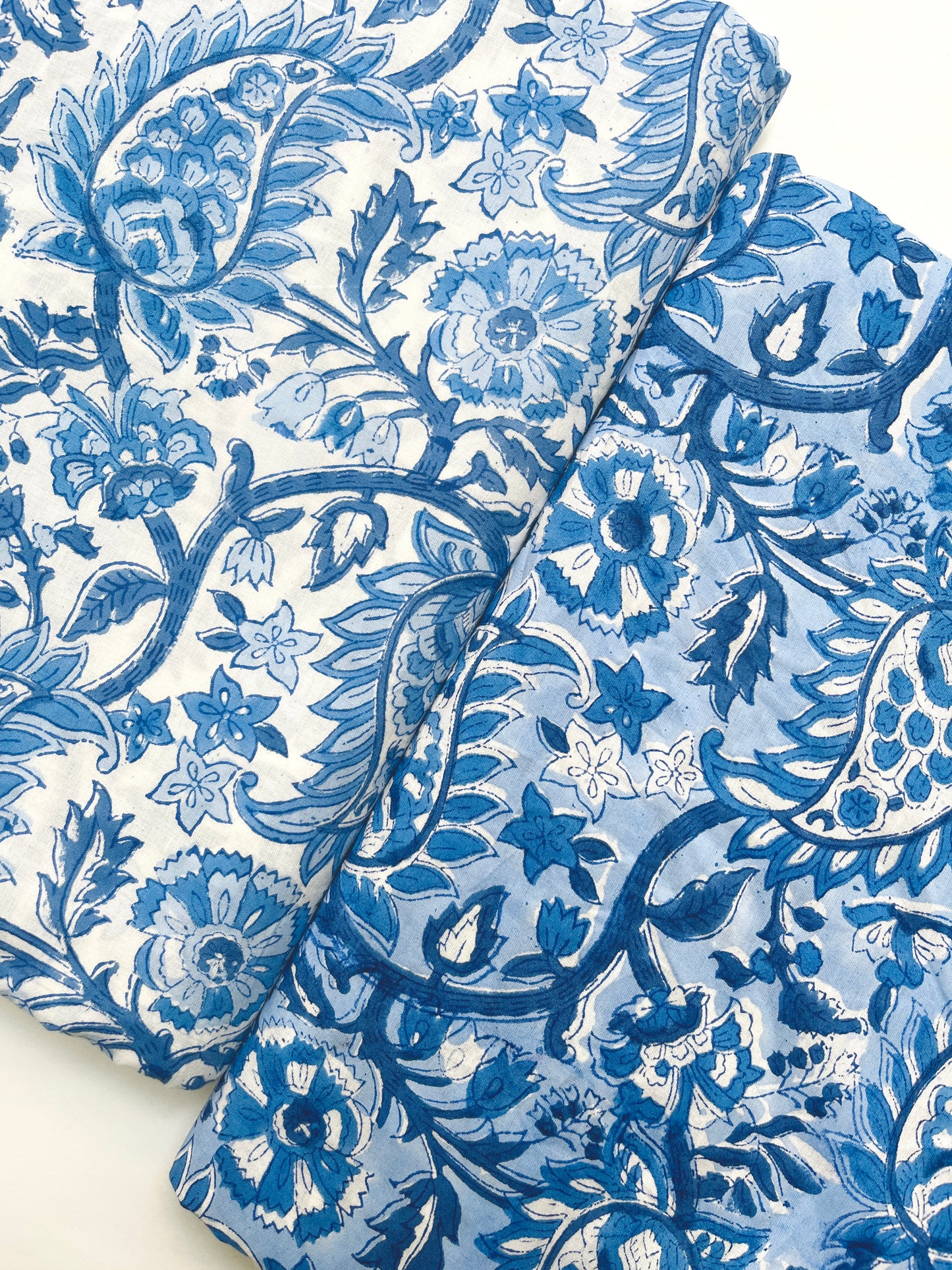 Cotton Block Printed Fabrics