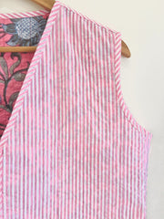 Cotton Kantha Reversible Jacket