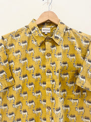 Cotton Printed Half Sleeve Shirt
