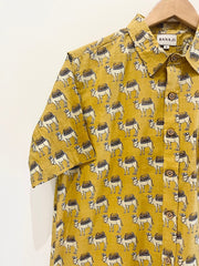 Cotton Printed Half Sleeve Shirt