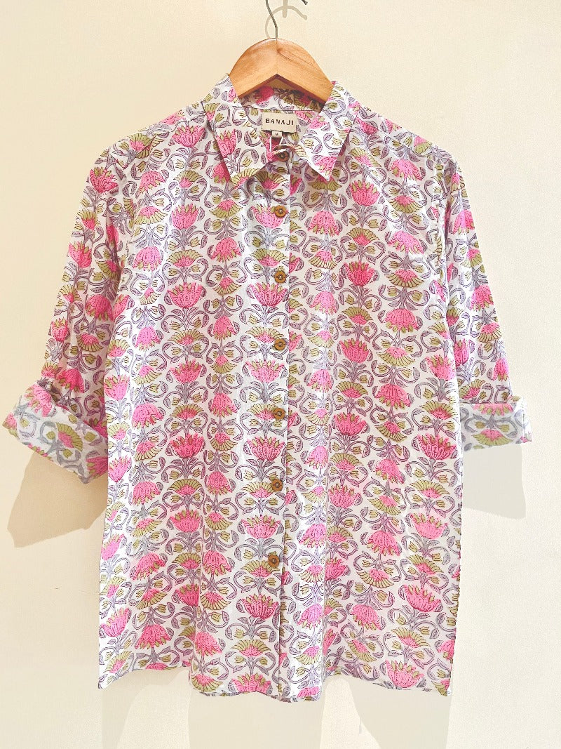 Pink Lotus Printed Co-Ord Set