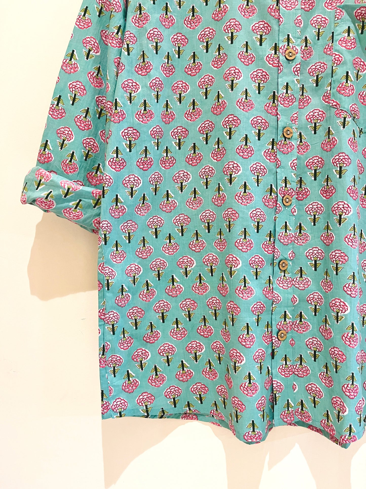 COTTON PRINTED FULL SLEEVE SHIRT