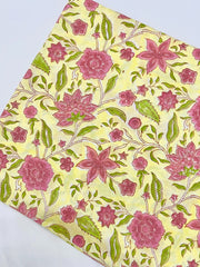 Cotton Block Printed Fabric