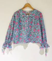 Meadow Charm Lace Short Top